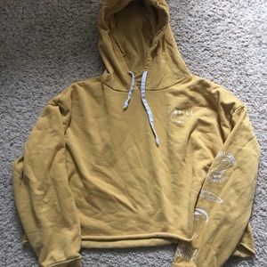 O’Neal Cropped Yellow Hoodie!